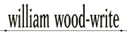 William Wood-Write Ltd.